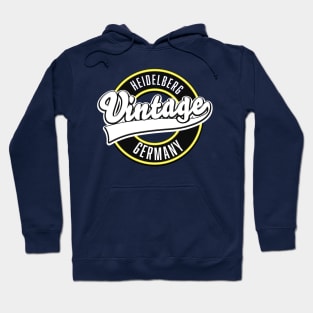 Heidelberg vintage style logo Hoodie